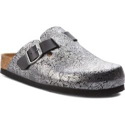 Klapki DR. BRINKMANN - 600453 Schwarz 1. Szare klapki damskie Dr. Brinkmann, ze skóry ekologicznej. Za 139.00 zł.