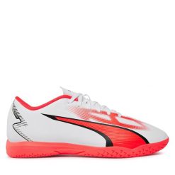 Buty do piłki nożnej Puma. Białe buty sportowe męskie Puma, bez zapięcia, do piłki nożnej. Za 199.99 zł.