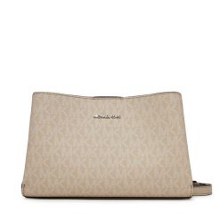 Torebka MICHAEL Michael Kors. Brązowe listonoszki damskie MICHAEL Michael Kors, bez wzorów, bez dodatków. Za 509.99 zł.