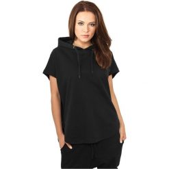 Bluza damska z kapturem Urban Classic basic terry. Czarne bluzy sportowe damskie Urban Classics, m, bez wzorów, z bawełny, z kapturem. Za 127.20 zł.