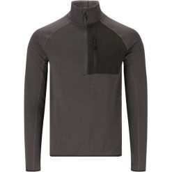 Bluza rozpinana Whistler Helge. Szare bluzy męskie Whistler, l, bez wzorów, z poliesteru, bez kaptura, trekkingowe. Za 179.99 zł.