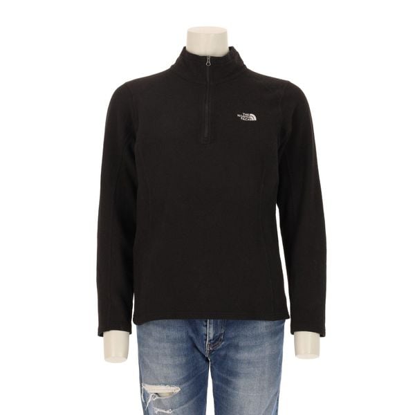 Damska czarna bluza polarowa TNF. Czarne bluzy damskie The North Face, l, bez wzorów, z materiału, bez kaptura. Za 127.76 zł.