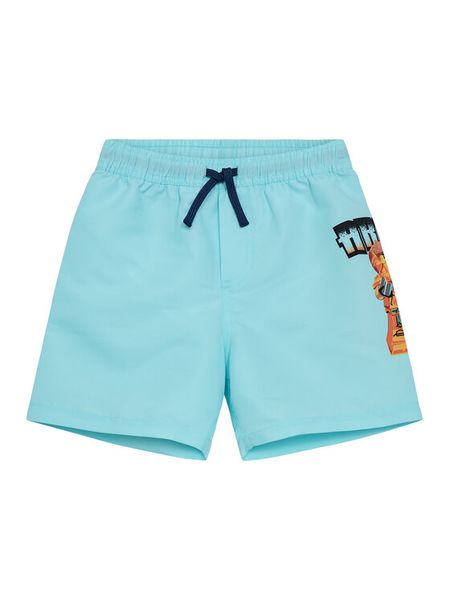 LEGO Szorty kąpielowe 11010873 Niebieski Regular Fit. Niebieskie kąpielówki dla chłopców LEGO, bez wzorów, z syntetyku. Za 129.99 zł.