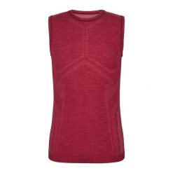 Tank top Falke Wool-Tech Light. Czerwone t-shirty męskie Falke, l, bez wzorów, z elastanu, sportowe, bez kołnierzyka. Za 367.50 zł.