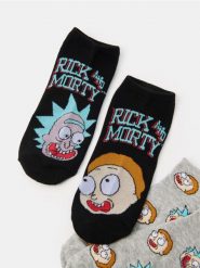 Skarpetki 2 pack Rick & Morty - wielobarwny. Skarpety męskie Sinsay, bez wzorów. Za 12.99 zł.