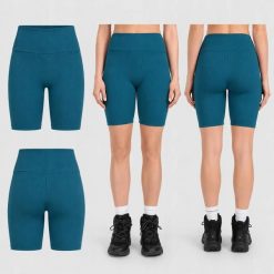 SPODENKI DAMSKIE 4F LEGGINSY KRÓTKIE KOLARKI KRÓTKIE KOLOR ZIELONY. Zielone legginsy damskie 4f, l, bez wzorów, z materiału, krótkie, do biegania. Za 99.99 zł.