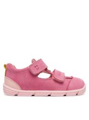 Primigi Półbuty 1404211 Różowy. Czerwone półbuty dziewczęce Primigi, bez wzorów, z nubiku, bez zapięcia. Za 279.99 zł.