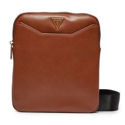 Saszetka Guess. Brązowe saszetki męskie Guess, młodzieżowe, małe. Za 379.99 zł.