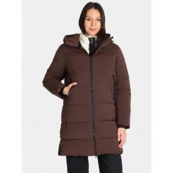 Kurtka Damska Luhta Eisele. Brązowe kurtki damskie Luhta, na zimę, bez wzorów, z puchu, bez kaptura. Za 799.20 zł.