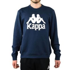Męska Bluza Sertum Rn. Niebieskie bluzy męskie Kappa, m, bez wzorów, bez kaptura. Za 126.99 zł.
