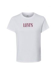 Levi's T-shirt Kobiety Bawełna biały, XS. Białe t-shirty damskie Levi's, s, bez wzorów, z bawełny, eleganckie, bez kołnierzyka. Za 169.95 zł.