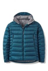 Kurtka puchowa męska Electron Pro Hoody. Zielone kurtki męskie RAB, na zimę, m, bez wzorów, z materiału, z kapturem. Za 1,156.09 zł.