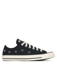 Converse Trampki Chuck Taylor All Star Beads A16679C Czarny. Czarne trampki i tenisówki damskie Converse, bez wzorów, z materiału, retro, bez zapięcia. Za 379.99 zł.