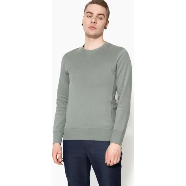 Confront Bluza Fond , zielony, rozmiar L. Zielone bluzy męskie Confront, l, bez wzorów, z bawełny, bez kaptura. W wyprzedaży za 49.99 zł.
