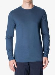 Bluza bez kaptura Houdini Tree LS Tee. Niebieskie bluzy męskie Houdini, l, bez wzorów, z dzianiny, bez kaptura. Za 252.99 zł.