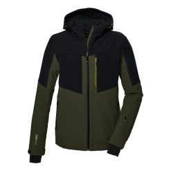 Kurtka męska Killtec KSW 67 MN SKI SFTSHLL JCKT. Szare kurtki snowboardowe męskie KILLTEC, l, bez wzorów, z materiału, długie, bez kaptura, narciarskie. Za 964.90 zł.