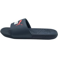 Klapki męskie Puma Cool Cat 2.0. Niebieskie klapki męskie Puma, z materiału. Za 163.00 zł.