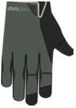 Giro Rękawiczki męskie GIRO DND GEL długi palec dark sage roz. XL (obwód dłoni 248-267 mm / dł. dłoni 200-210 mm). Czerwone rękawiczki męskie GIRO, bez wzorów. Za 170.91 zł.