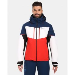 Męska kurtka narciarska Kilpi TONNSI-M. Czerwone kurtki męskie Kilpi, m, bez wzorów, bez kaptura, narciarskie. Za 1,145.01 zł.