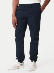 Tommy Jeans Joggery DM0DM23102 Granatowy Regular Fit. Niebieskie spodnie materiałowe męskie Tommy Jeans, l, bez wzorów, z bawełny. Za 369.99 zł.