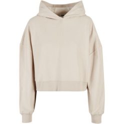 Damska krótka bluza z kapturem w prążki Urban Classics Oversized GT. Brązowe bluzy damskie Urban Classics, bez wzorów, prążkowane, z kapturem. Za 237.00 zł.