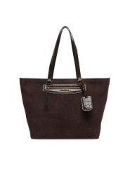 MICHAEL Michael Kors Torebka Jet Set Travel 30F6ATVT4S Brązowy ciemny. Brązowe torebki do ręki damskie MICHAEL Michael Kors, bez wzorów, ze skóry, bez dodatków. Za 1,429.00 zł.