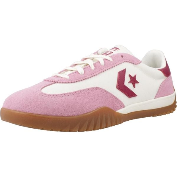 Buty CONVERSE RUN STAR TRAINER Rose. Czerwone obuwie sportowe damskie Converse, bez wzorów, z tkaniny, trekkingowe. Za 405.39 zł.