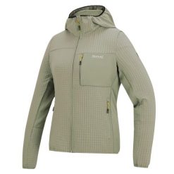 Damska bluza polarowa z kapturem i zamkiem błyskawicznym Kemilia. Brązowe bluzy damskie Regatta, bez wzorów, z elastanu, z kapturem. Za 229.99 zł.