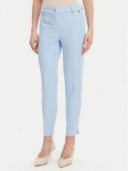 Maryley Spodnie materiałowe 25EB52Z/M24/43MA Błękitny Regular Fit. Niebieskie spodnie materiałowe damskie Maryley, m, bez wzorów, z materiału. Za 139.99 zł.