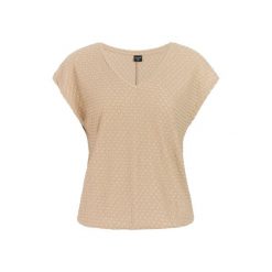Koszulka damska Protest Nele. Brązowe t-shirty damskie Protest, m, bez wzorów, z materiału, eleganckie, bez kołnierzyka. Za 215.00 zł.