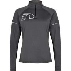 Bluza damska Newline core zip neck. Szare bluzy sportowe damskie Newline, m, bez wzorów, z materiału, bez kaptura. Za 303.00 zł.
