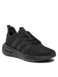 Adidas Sneakersy Racer TR23 IF0148 Czarny. Czarne buty sportowe dziewczęce Adidas, bez wzorów, z materiału, bez zapięcia. Za 199.99 zł.