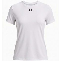 Under Armour Ua Vanish Ss Koszulka Damskie. Białe koszulki sportowe damskie Under Armour, l, bez wzorów, z elastanu, bez kołnierzyka, bez ramiączek. Za 238.99 zł.