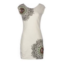 Desigual Sukienka Damska Shanon M Biały. Sukienki damskie marki Desigual. W wyprzedaży za 255.00 zł.