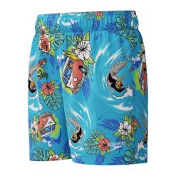 Spodenki szorty dla dzieci Speedo Watershort Learn To Swim. Niebieskie szorty dla chłopców Speedo, bez wzorów. Za 161.19 zł.