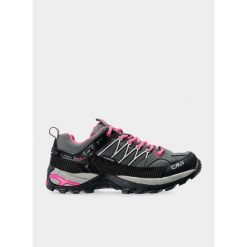 Buty turystyczne damskie CMP Rigel Low WP. Czerwone obuwie sportowe damskie CMP, bez wzorów, z gumy, trekkingowe. Za 459.00 zł.