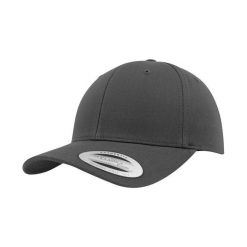 Klasyczna Czapka Snapback Z Zakrzywionym Daszkiem. Brązowe czapki i kapelusze damskie FLEXFIT, bez wzorów, klasyczne. Za 67.99 zł.