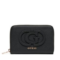 Portfel Guess. Czarne portfele damskie Guess, z aplikacjami. Za 239.99 zł.