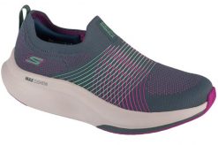 Buty sportowe Sneakersy damskie, Go Walk Max Walker - Sally. Fioletowe obuwie sportowe damskie Skechers, bez wzorów, z materiału, trekkingowe. Za 309.99 zł.