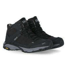 Dlx Renton - Męskie buty Dlx czarne. Czarne trekkingi męskie Trespass, trekkingowe. Za 552.99 zł.