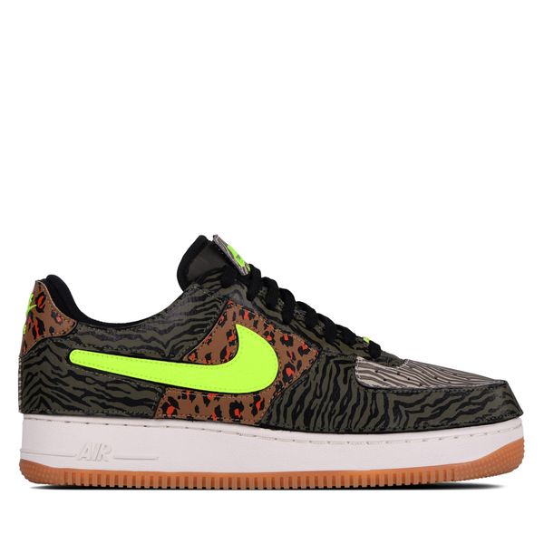 Buty do koszykówki męskie nike air force 1 low 1/1 animal print. Zielone buty sportowe męskie Nike, z gumy, bez zapięcia, do koszykówki, Nike Air Force. Za 679.00 zł.