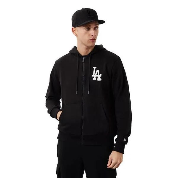 Bluza Los Angeles Dodgers Essentials. Białe bluzy męskie New Era, m, bez wzorów, bez kaptura. Za 312.00 zł.