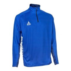 Bluza dresowa męska rozpinana Select SPAIN 1/2 ZIP niebieska. Niebieskie bluzy męskie Select, l, bez wzorów, z dresówki, bez kaptura, do piłki nożnej. W wyprzedaży za 147.75 zł.