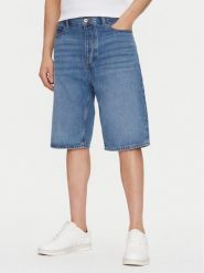 HUGO Szorty jeansowe Skate 50539816 Niebieski Straight Fit. Niebieskie szorty męskie Hugo, m, bez wzorów, z bawełny. Za 259.99 zł.