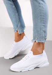 Białe Buty Sportowe Metothee. Białe obuwie sportowe damskie Renee, z aplikacjami. Za 39.99 zł.