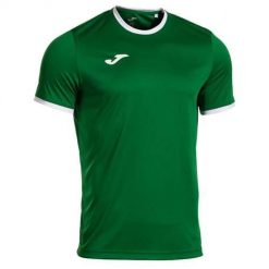 Koszulka treningowa męska Joma Combi. Zielone koszulki sportowe męskie Joma, l, bez wzorów, bez kołnierzyka, bez ramiączek, na fitness i siłownię. Za 135.50 zł.