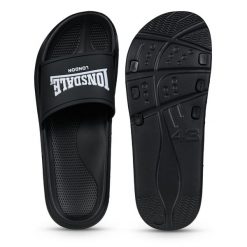 Buty do stepowania Lonsdale Naples. Białe klapki damskie Lonsdale, bez wzorów, sportowe, bez obcasa. Za 164.50 zł.