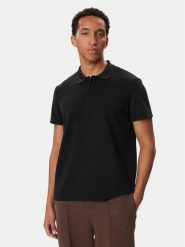 Guess Polo M6BP20 K6696 Czarny Regular Fit. Czarne koszulki polo męskie Guess, m, z aplikacjami, bez ramiączek. Za 344.99 zł.
