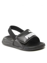 Puma Sandały Popcat 20 Backstrap Ac Inf 373862 01 Czarny. Czarne sandały chłopięce Puma, ze skóry, bez zapięcia. Za 79.99 zł.