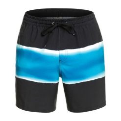 Szorty kąpielowe męskie Quiksilver Surfsilk Air-Brush Volley 17". Czarne krótkie spodenki sportowe męskie Quiksilver, m, bez wzorów, z elastanu, żeglarskie. Za 94.99 zł.